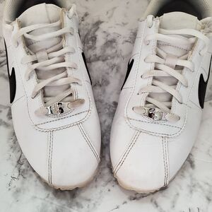 Nike Cortez White and Black Sneakers. Size 4.5 Kids